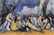 Les grandes Baigneuses Paul Cezanne
